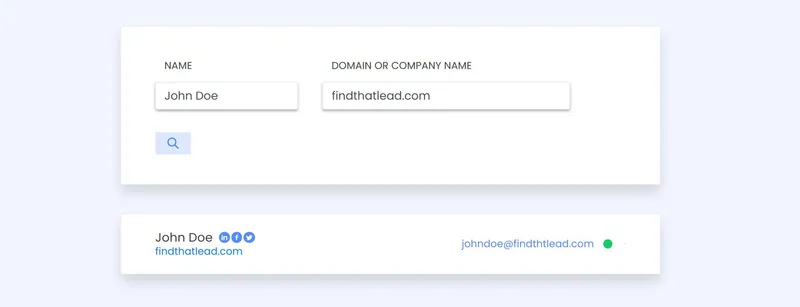 FindThatLeadのメール・ファインダーでメールを探す